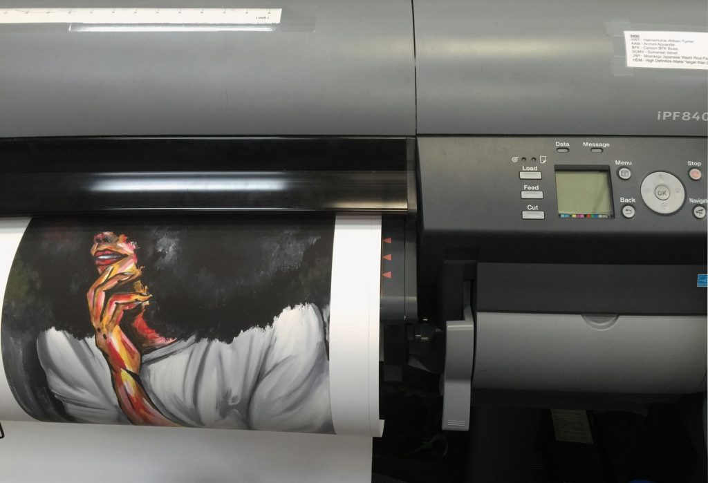 Our giclée printer